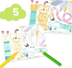 Djeco 6 activités créatives La souris et ses amis -^ Autres Activités Créatives