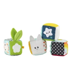 Vulli 4 cubes multi-activités Sophie la girafe^ Hochets Et Jouets D'Activités