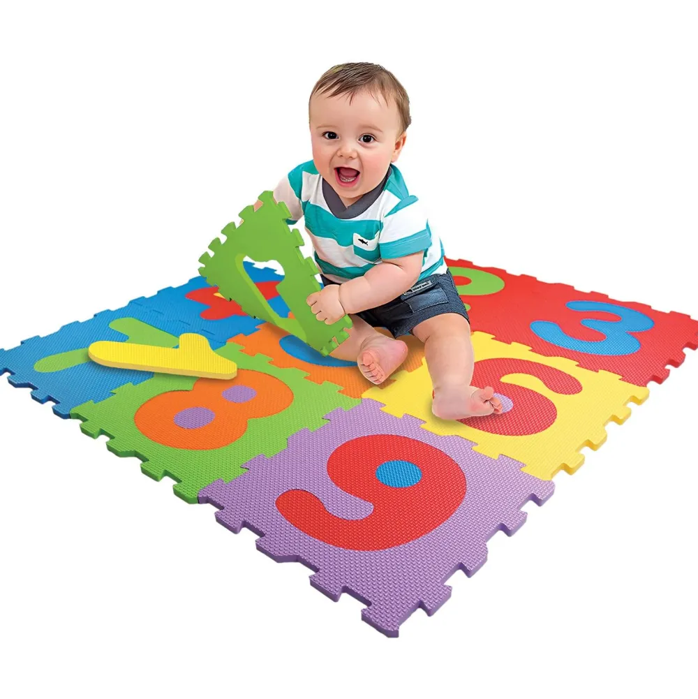 T'mimi 9 dalles puzzles en mousse - Numéro 1 à 9^ Autres Jouets D'Éveil