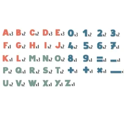 Smoby 72 lettres et chiffres magnétiques^ Tableaux Et Bureaux