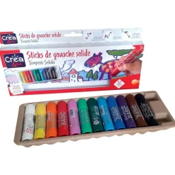 CREA & CIE 12 Sticks De Peinture Solide Crea^ Peinture