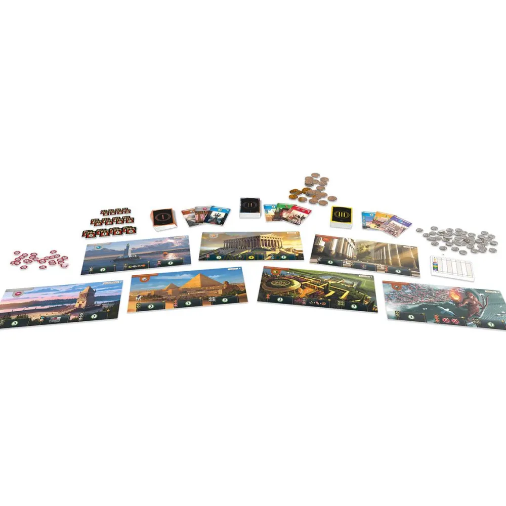 Asmodu00e9e 7 Wonders nouvelle version^ Jeux De Stratégie Et De Réflexion