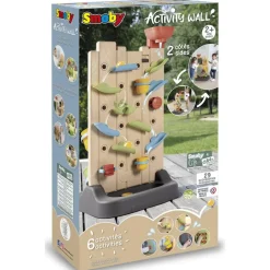 Smoby Activity wall - Life^ Maisons, Toboggans Et Jeux D'Extérieur