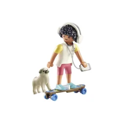 Playmobil Adolescent avec chien My Life 71612^ Le Sport, Les Loisirs Et Les Vacances