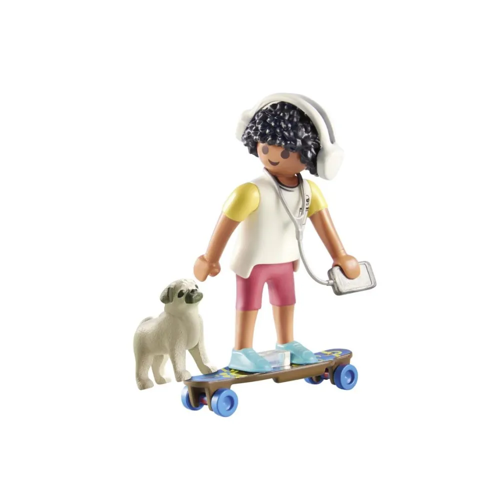 Playmobil Adolescent avec chien My Life 71612^ Le Sport, Les Loisirs Et Les Vacances