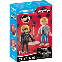 Playmobil Adrien & Chat Noir - Miraculous 71337^ Les Héros Et Personnages