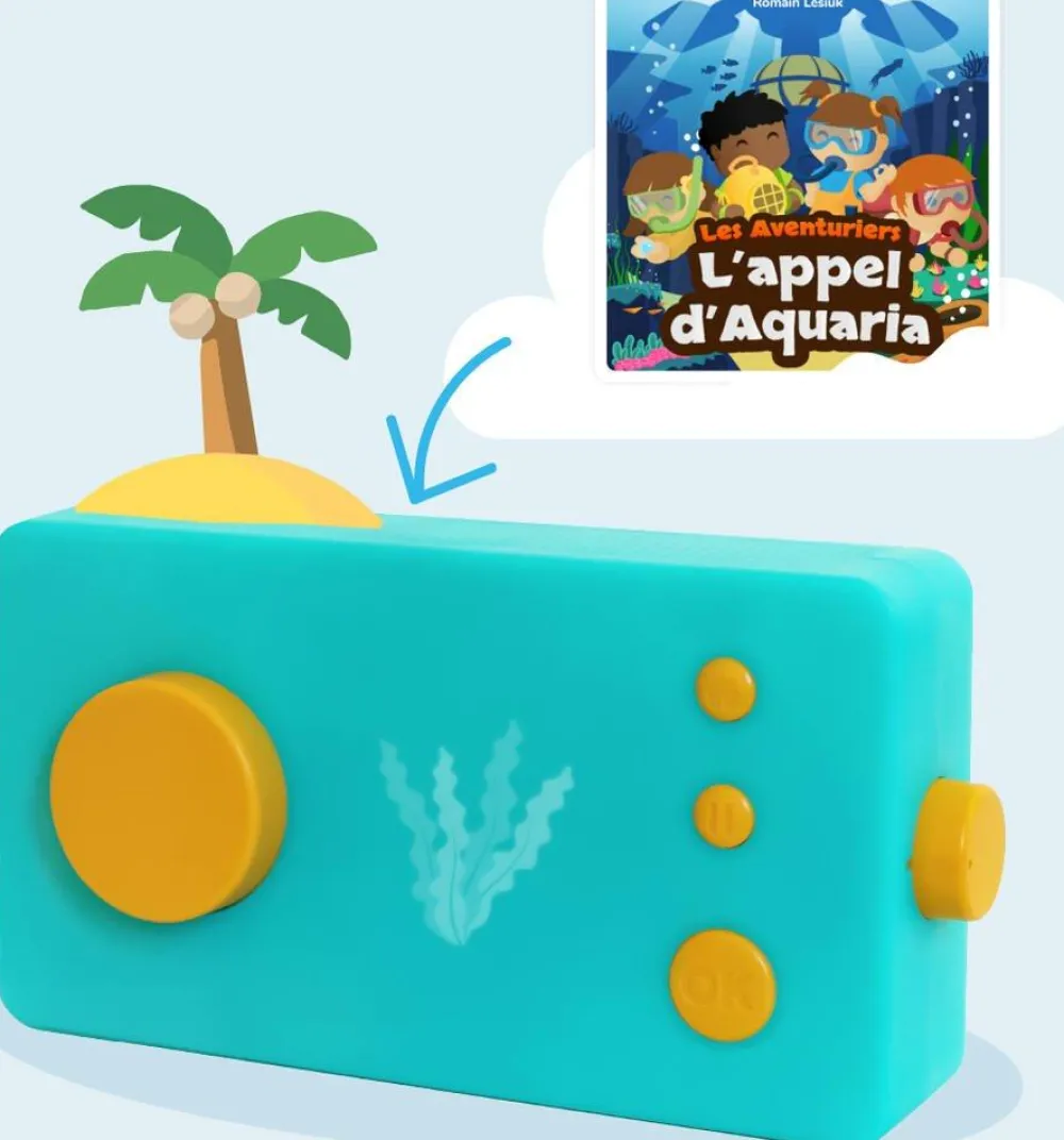 LUNII Album Appel Aquaria^ Ordinateurs Et Tablettes Éducatives