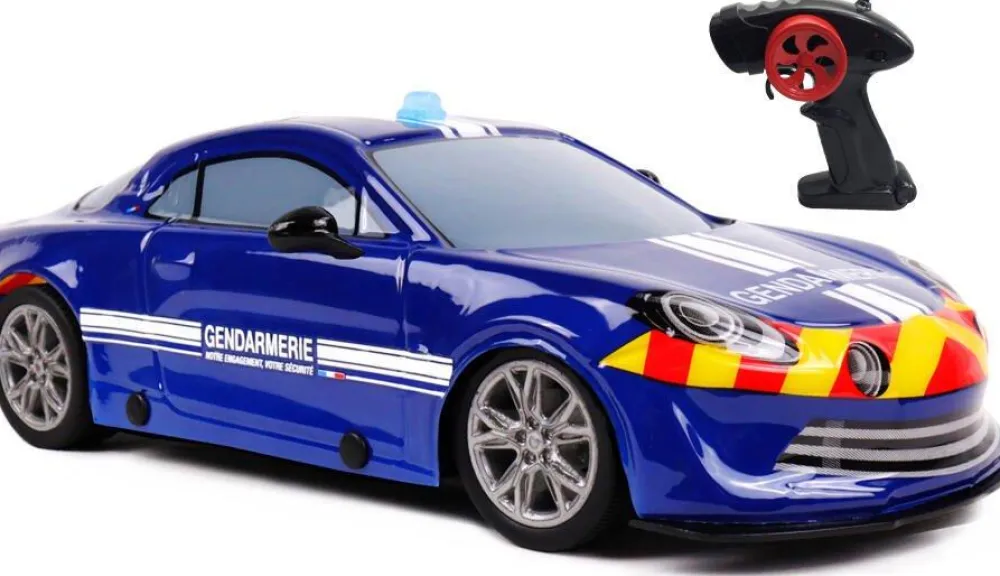Varta ALPINE RADIOCOMMANDE 1/16 A110 GENDARMERIE 2.4 GHZ 29 CM^ Voitures Radiocommandées