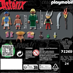 Playmobil Amonbofis gâteau empoisonné Astérix 71269^ Les Héros Et Personnages
