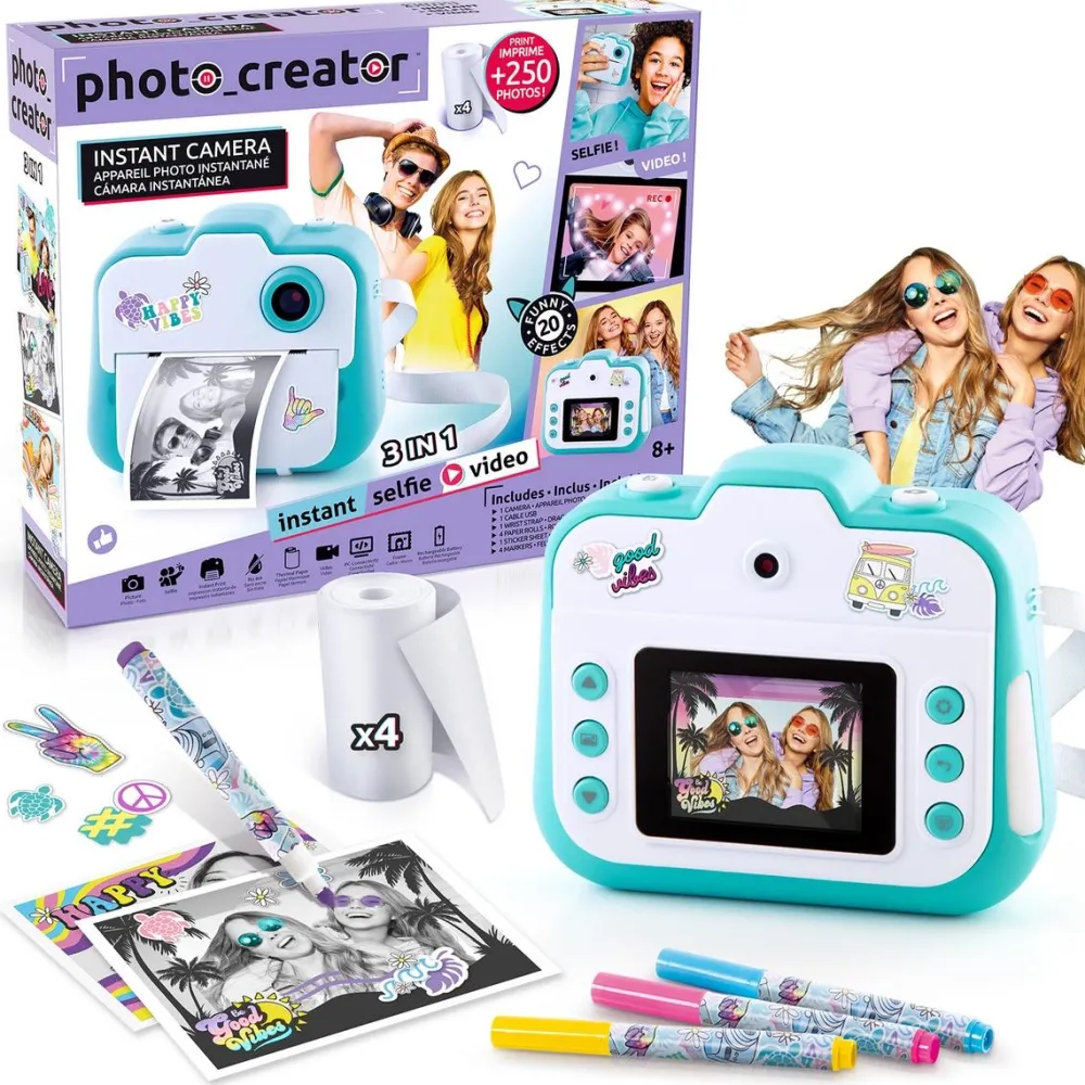 Canal Toys Appareil photo instantané : Photo creator^ Appareils Photos Et Vidéo