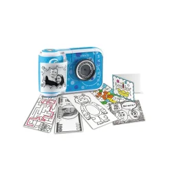 VTech Appareil photo Kidizoom Print Cam bleu^ Appareils Photos Et Vidéo