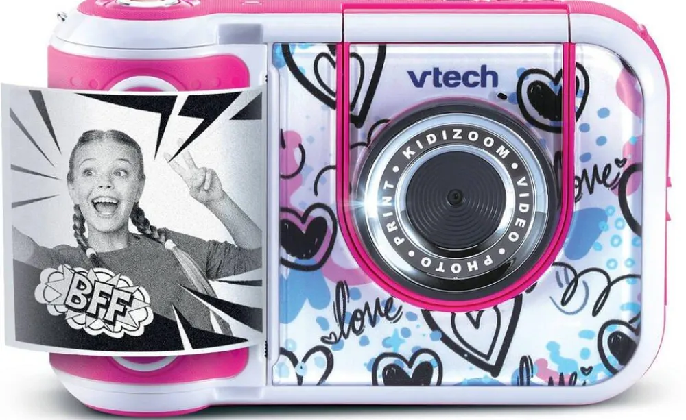 VTech Appareil Photo Kidizoom Print Cam Couleur Rose^ Appareils Photos Et Vidéo