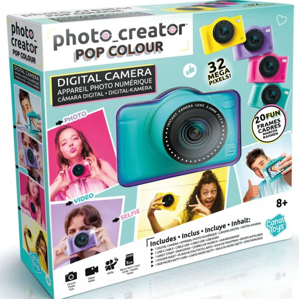 Canal Toys Appareil photo numérique - Photo creator pop colour^ Appareils Photos Et Vidéo