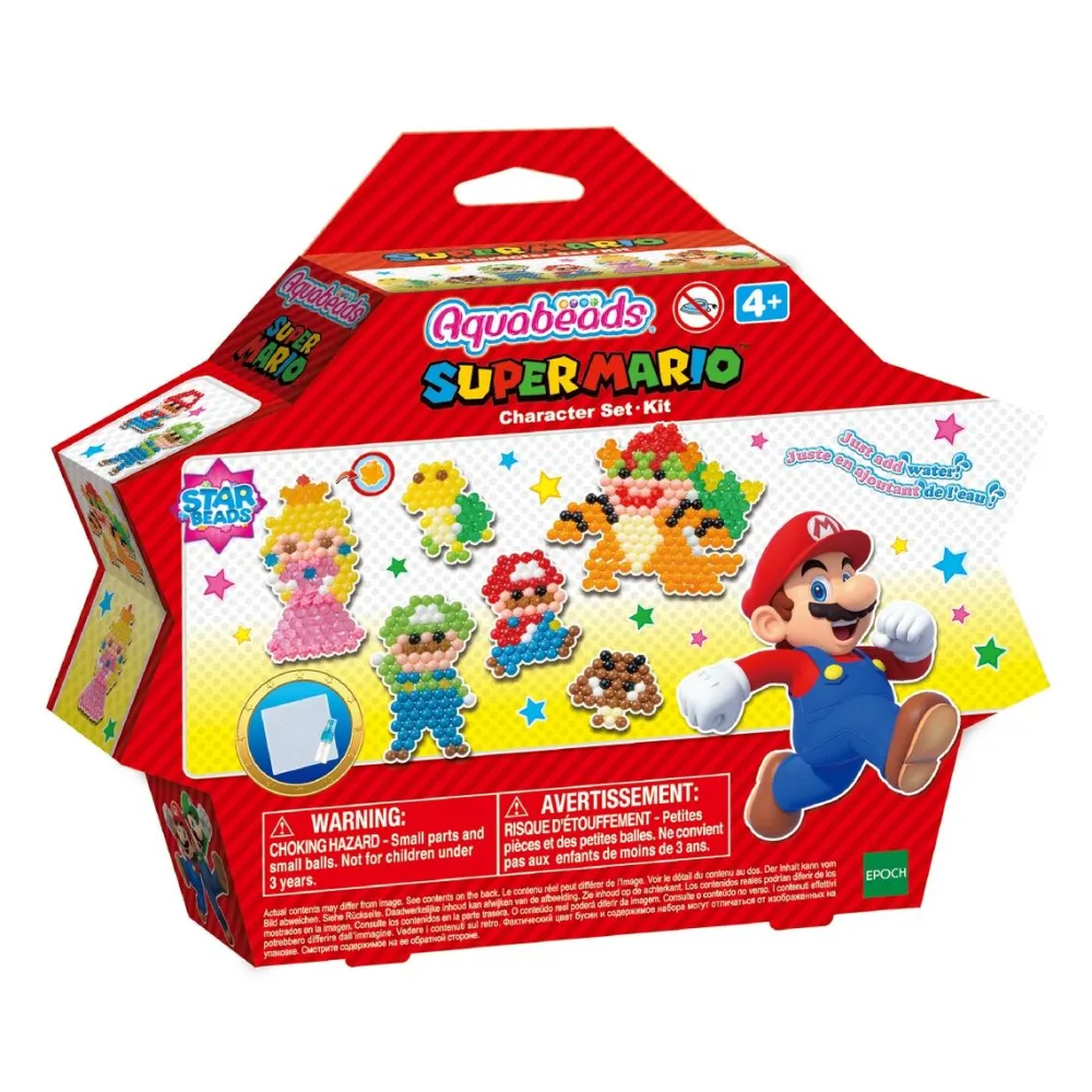 Aquabeads Kit Super Mario^ Perles, Bijoux Et Perles À Repasser