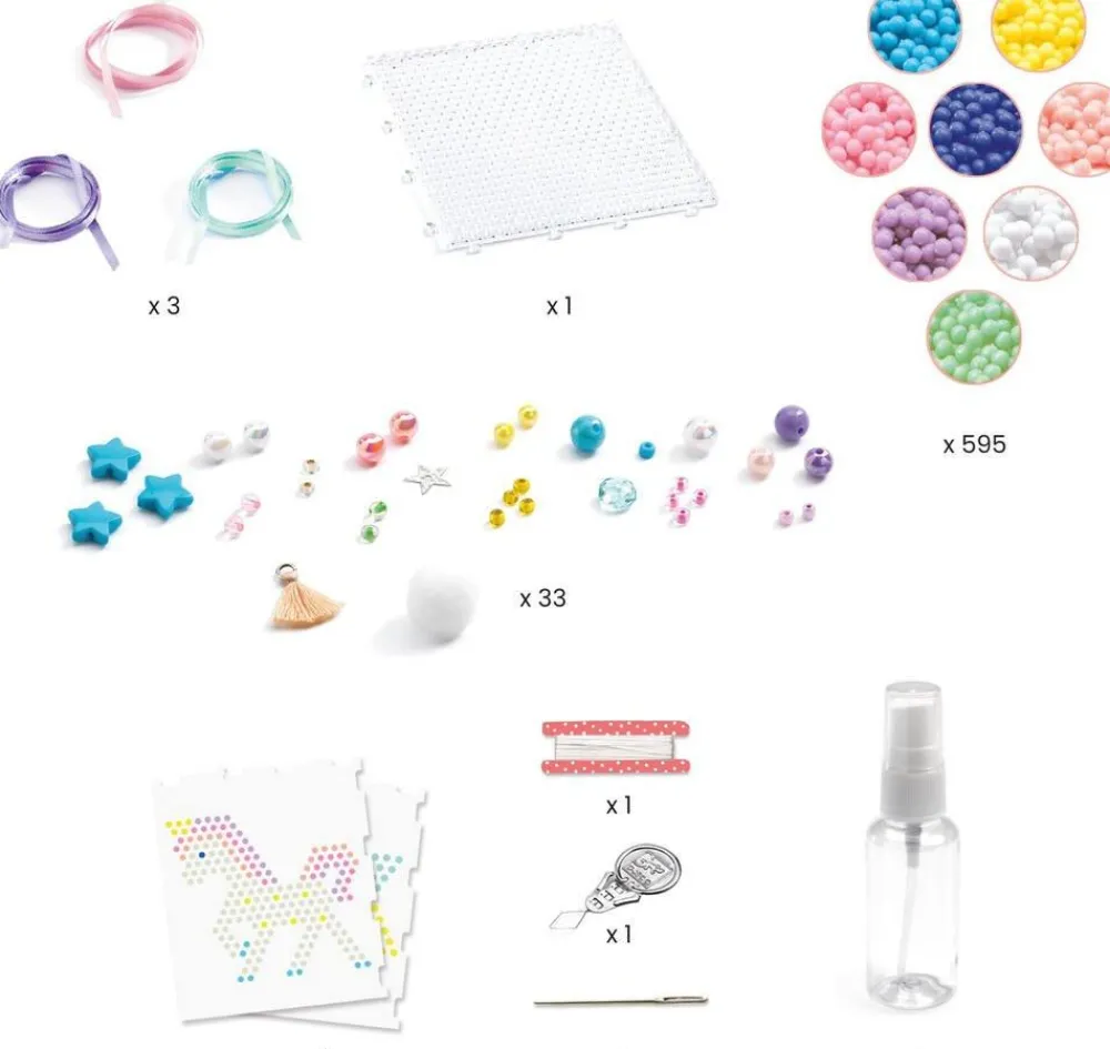 Djeco Arc En Ciel De 6 Ans^ Perles, Bijoux Et Perles À Repasser