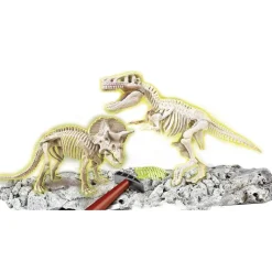 Clementoni Archeo Ludic Trex et Triceratops^ Autres Jeux Scientifiques