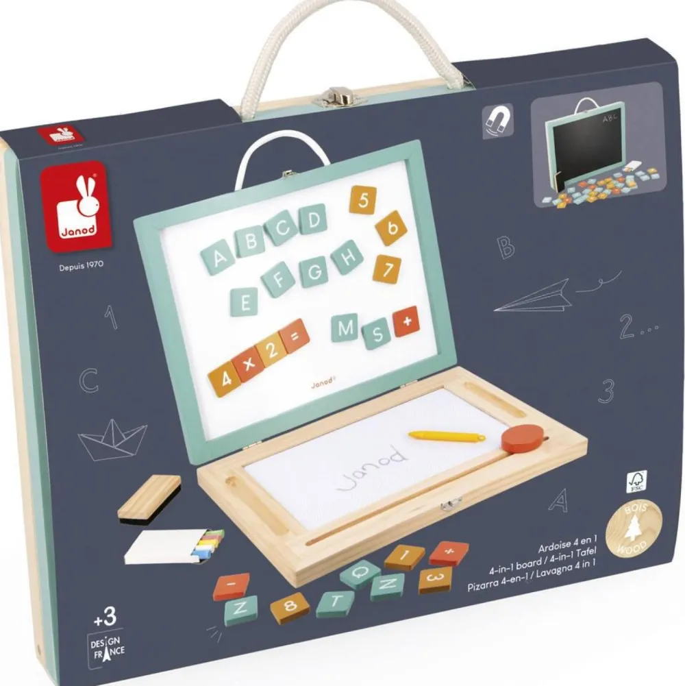 Janod Ardoise 4 en 1^ Tableaux Et Bureaux