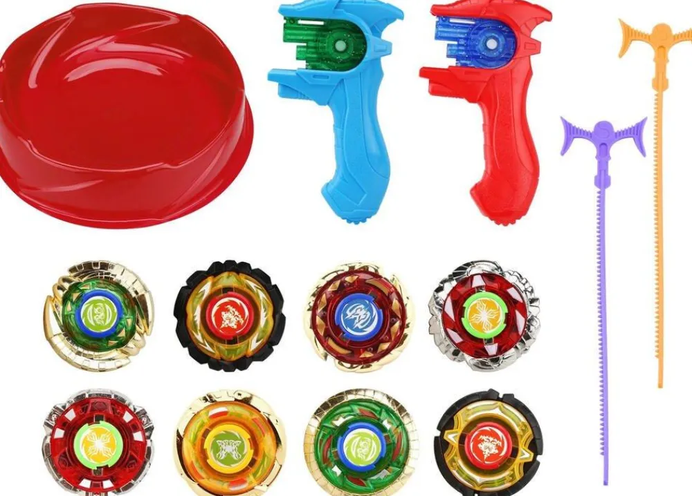 Varta Arène de Combat Spin Battle avec 4 toupies^ Jeux D'Action Et D'Adresse