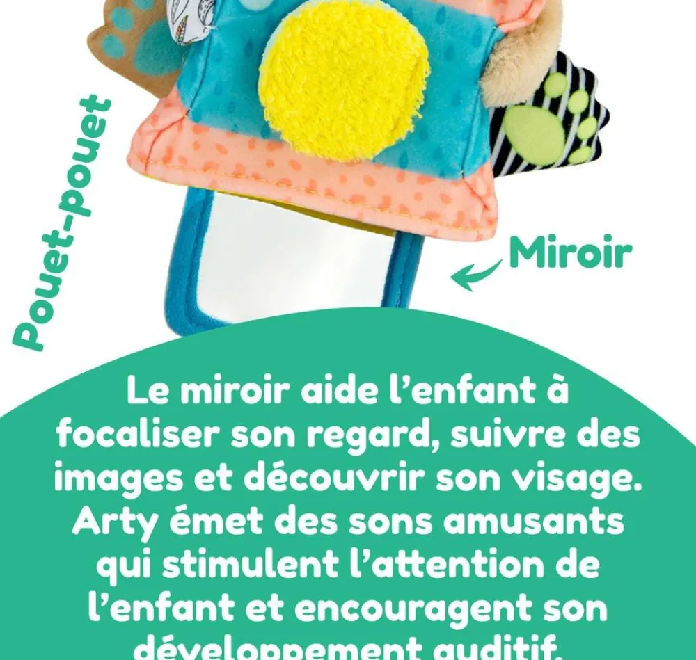 Lamaze Arty la loutre - Jouet d'activité^ Hochets Et Jouets D'Activités