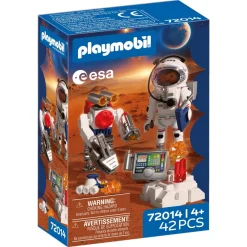 Playmobil Astronaute de l'ESA avec robot - 72014^ Les Monstres, Les Robots Et La Science-Fiction