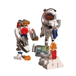 Playmobil Astronaute de l'ESA avec robot - 72014^ Les Monstres, Les Robots Et La Science-Fiction
