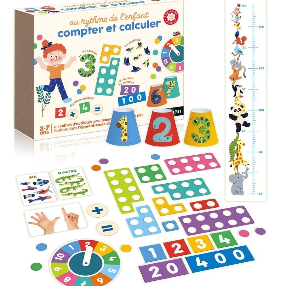 Nathan Au Rythme De L'enfant, Apprendre À Compter Et Calculer Avec^ Apprentissages Des Chiffres Et Calculs