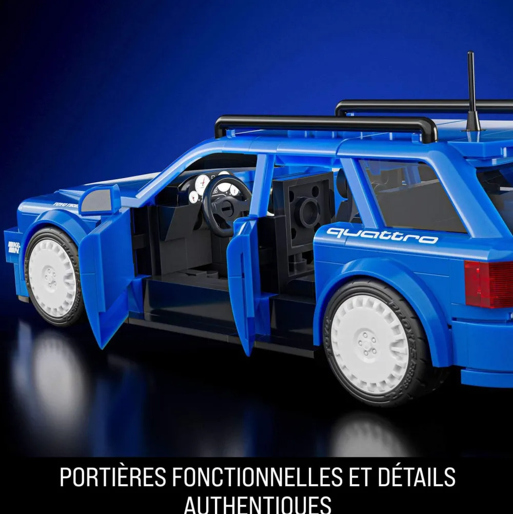 Mattel Audi 94 vant RS2 à construire Hot Wheels - Brick Shop^ Sport Et Aventures