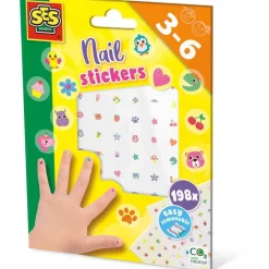 SES Creative Autocollants à ongles - Nail stickers^ Cosmétiques
