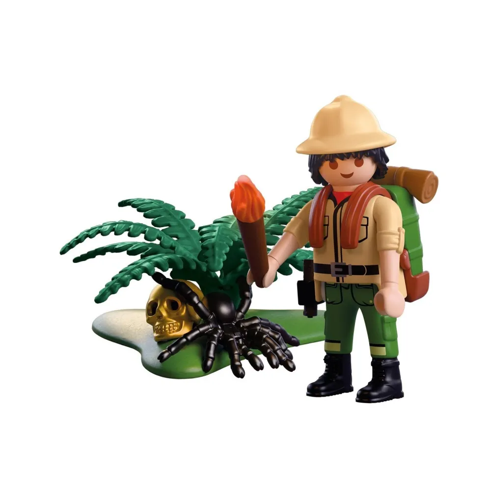 Playmobil Aventurier & araignée Spécial Plus 72033^ Les Pirates, Chevaliers, Cowboys Et Indiens