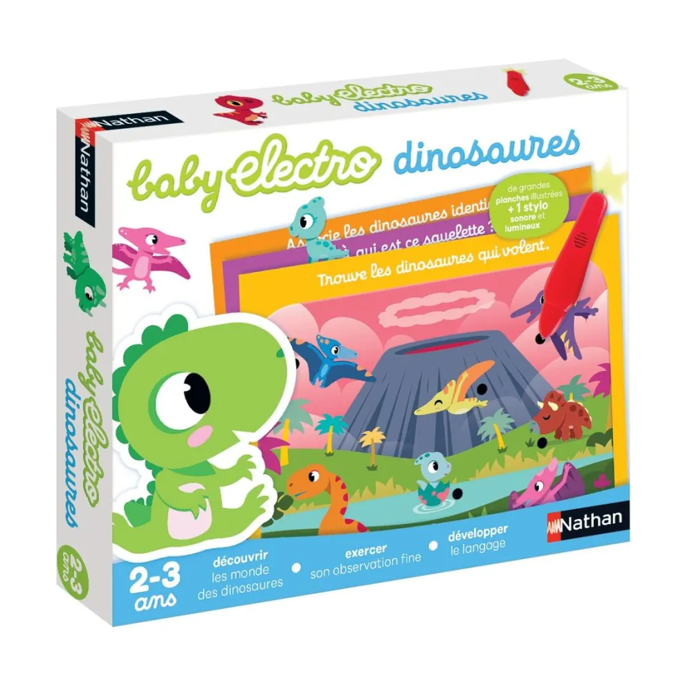 Nathan Baby Electro Dinosaures^ Stylos Interactifs