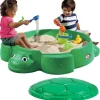 Little Tikes Bac à sable tortue^ Maisons, Toboggans Et Jeux D'Extérieur