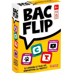 Lansay Bac Flip - le cerveau le plus fun remportera la partie^ Jeux D'Ambiance