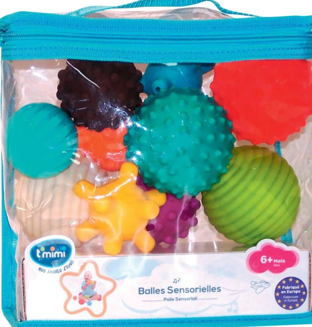 T'mimi Balles Sensorielles En Sac^ Balles Et Jouets À Balles