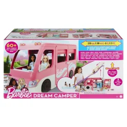 Mattel Barbie - Mega Camping Car Transformable^ Poupées Mannequins|Camions Et Bus