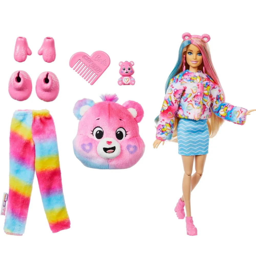 Mattel Barbie Cutie Reveal Bisounours Toutensemble^ Poupées Mannequins
