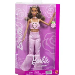 Mattel Barbie deluxe style tenue rose cœur^ Poupées Mannequins