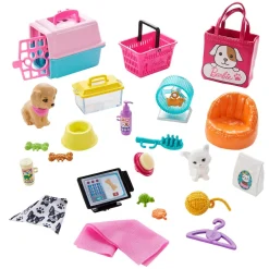Mattel Barbie et son animalerie^ Poupées Mannequins