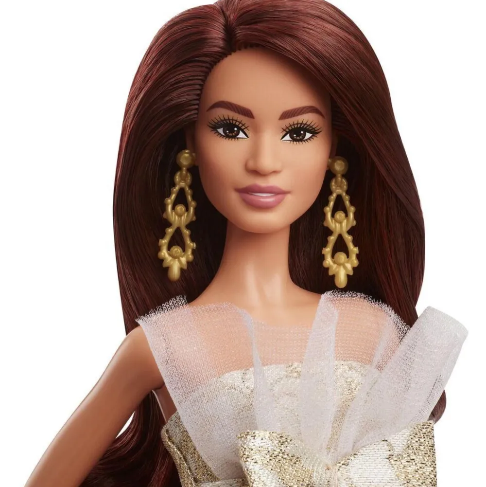 Mattel Barbie Joyeux Noël 2025 Châtain^ Poupées Mannequins