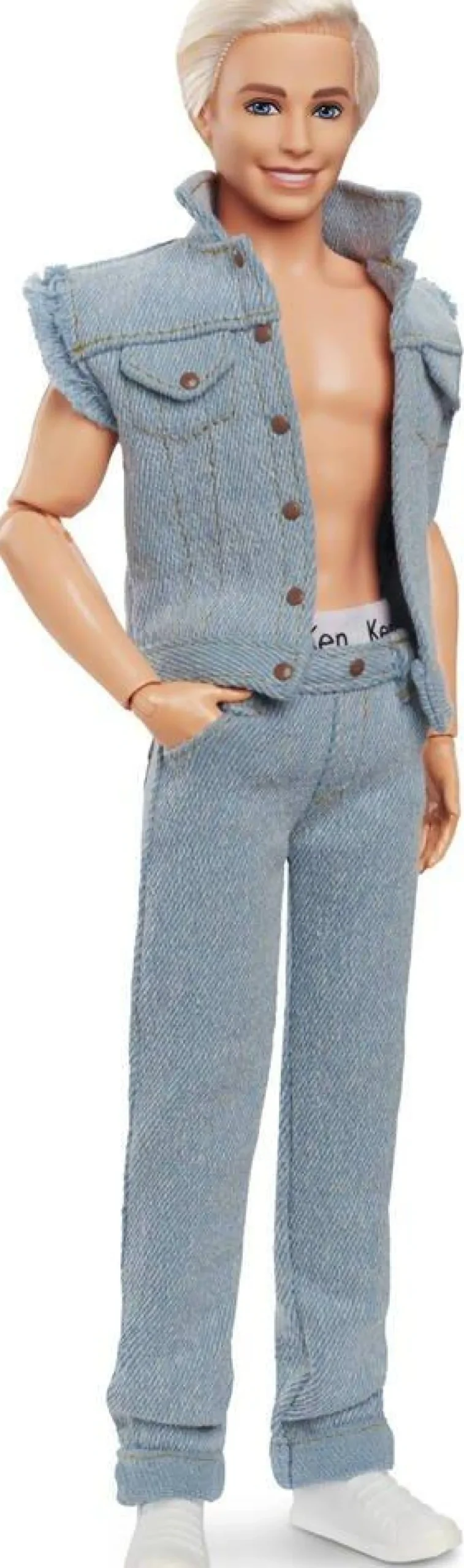 Mattel Barbie le film : poupée Ken tenue en jean^ Poupées Mannequins