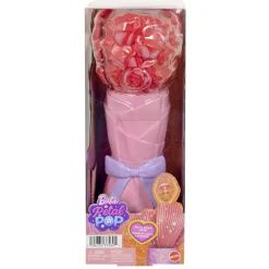 Mattel Barbie Petale Pop Surprise Rose Rouge^ Poupées Mannequins