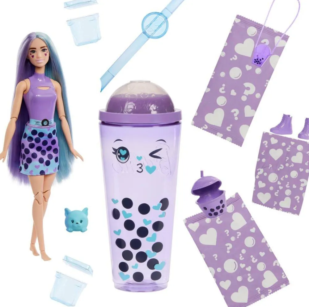 Mattel Barbie Pop Reveal Bubble Lait^ Poupées Mannequins