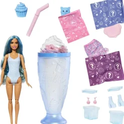 Mattel Barbie Pop Reveal gourmandise bleue^ Poupées Mannequins