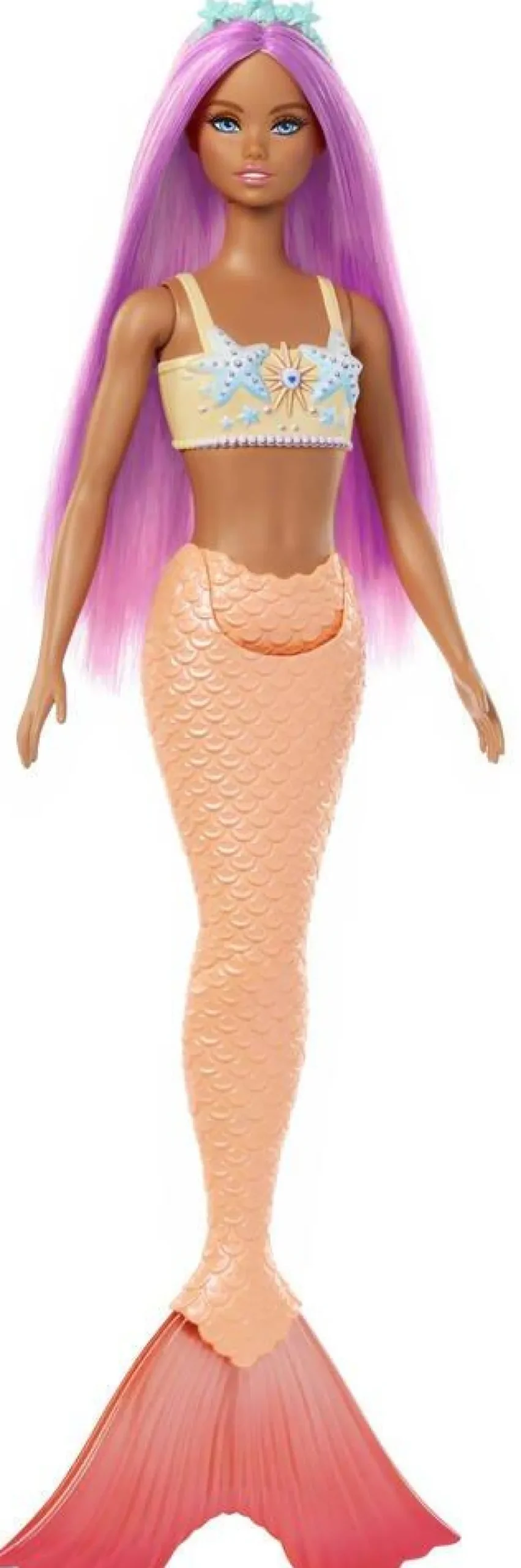 Mattel Barbie Sirène Rose^ Poupées Mannequins