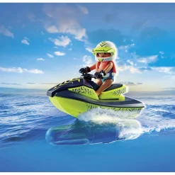 Playmobil Bateau de pompier et scooter des mers Action heroes 71464^ La Ville, La Police Et Les Secours