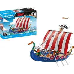 Playmobil Bateau des pirates Astérix 71888^ Les Héros Et Personnages