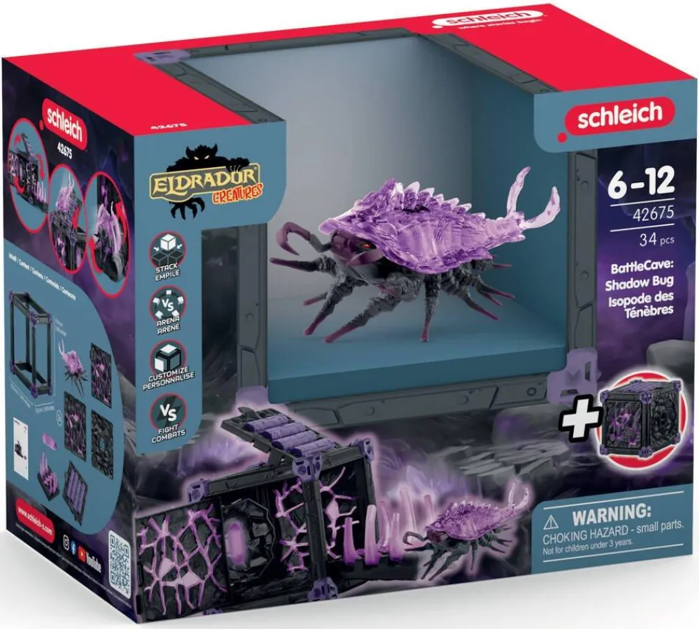 Schleich Battlecave isopode des ténèbres - Eldrador^ Les Monstres, Les Robots Et La Science-Fiction