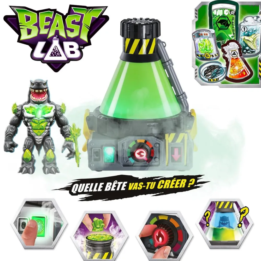 Moose Beast Lab^ Les Figurines Interactives Et À Fonction