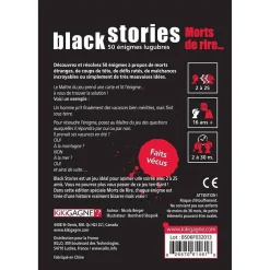 Iello Black Stories : Morts de rire^ Jeux De Stratégie Et De Réflexion