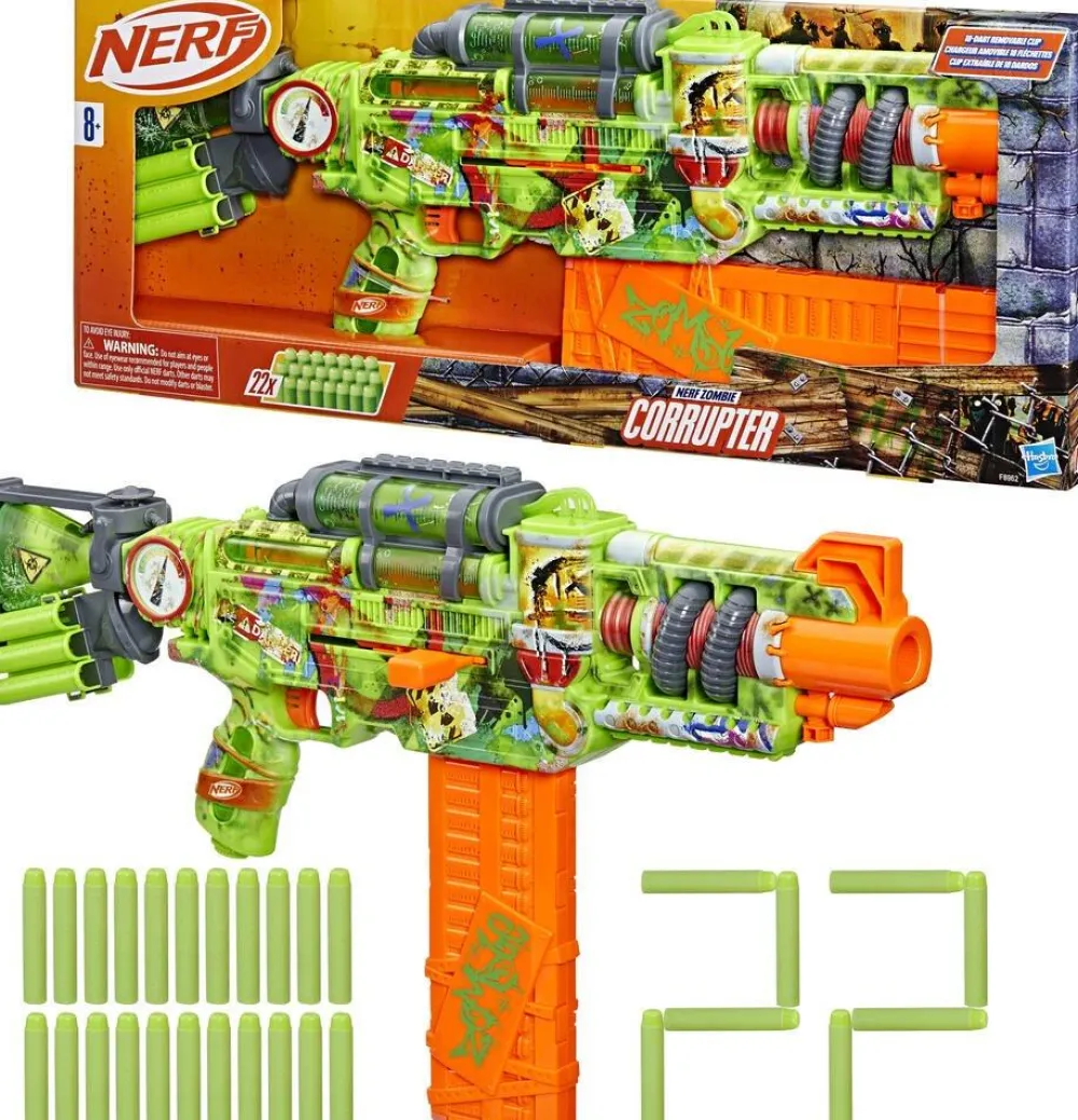 Nerf Blaster Zombie Corrupter^ Jeux De Tir Et Pistolets