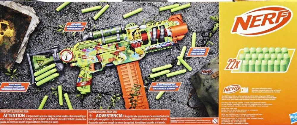 Nerf Blaster Zombie Corrupter^ Jeux De Tir Et Pistolets